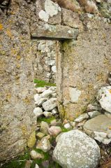 A medieval doorway into the chapel