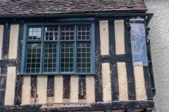 Timber-framing and exposed wattle and daub