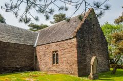 The east end of the chapel