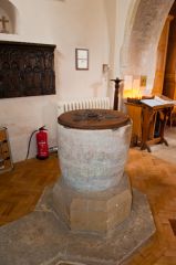Turville, St Mary's Church, The Font