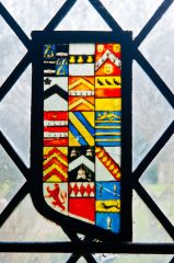 Turville, St Mary's Church, Tudor coat of arms