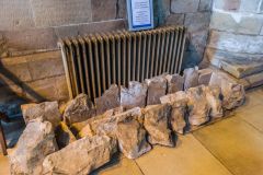 Medieval alabaster coffin