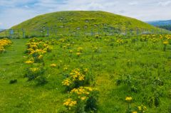 Approaching the castle mound