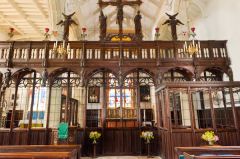 Wimborne St Giles Church, Comper's chancel screen