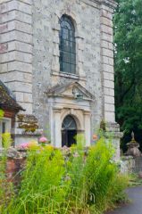 Wimborne St Giles Church, The west tower entrance