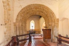 The Norman chancel arch
