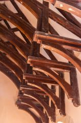 The chapel timber roof