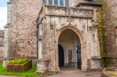 The 15th century porch
