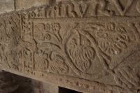 Valle Crucis Abbey, Fireplace overmantle