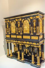 A gilded Medici cabinet