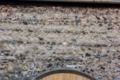 Saxon stonework over the north doorway