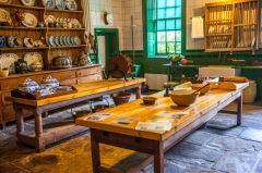 Wallington Hall, The kitchens