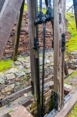 Wanlockhead Beam Engine, A closer look at the shaft mechanism