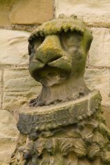 Percy emblem carving