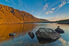 Looking west down the lake