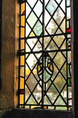 Reset glass, southeast chancel window