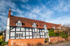 Baskerville cottage opposite the church