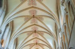 The nave vaulting