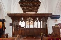 15th century rood screen