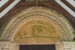 Norman tympanum, Westwell church