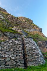 Whaligoe Steps, The view up from The Binks