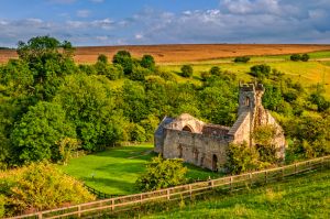 Wharram Percy Deserted Medieval Village