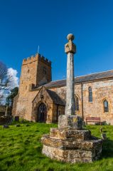 The churchyard cross