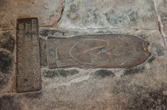 1511 brass to Rev Thomas Audlyngton