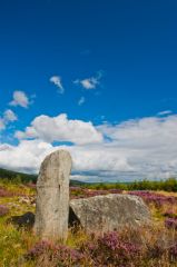 Whitehill Stone Circle, Recumbent stone with flanker