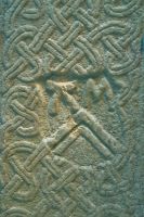 Whithorn Museum, Interlaced carving