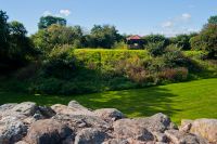 Motte from inner bailey