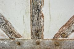 Timber peg construction detail