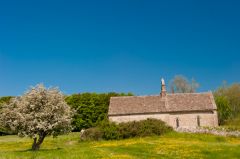 Approaching the church