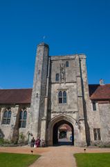 The almshouse gatehouse