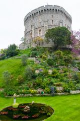 Round Tower and moat garden