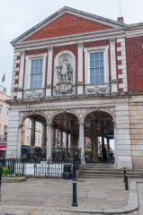 The east face of the Guildhall