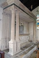 Wing, All Saints, Dormer memorial