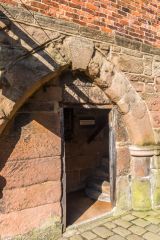The main entrance to the Market House