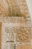 Wold Newton, All Saints Church, Norman carved capitals