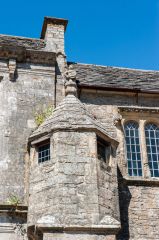 A external stair turret