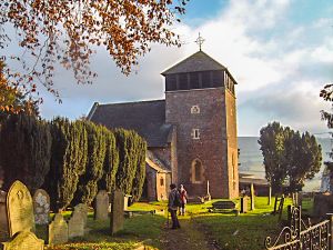 Wonastow, St Wonnow's church