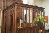 15th century parclose screen