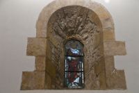 Wootton Wawen, St Peter's Church, Saxon window