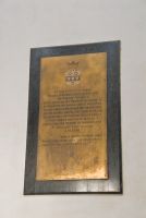 Wootton Wawen, St Peter's Church, Somerville plaque