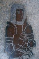 Wootton Wawen, St Peter's Church, John Harewell brass