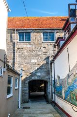 Yarmouth Castle, The castle entrance