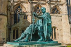 Emperor Constantine statue