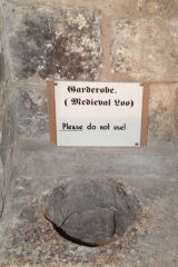 Medieval garderobe