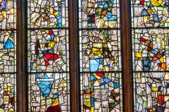 15th century St Catherine's window