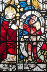 St Martin driving out a devil